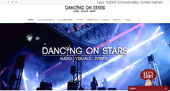 Desktop Screenshot of dancingonstars.co.uk